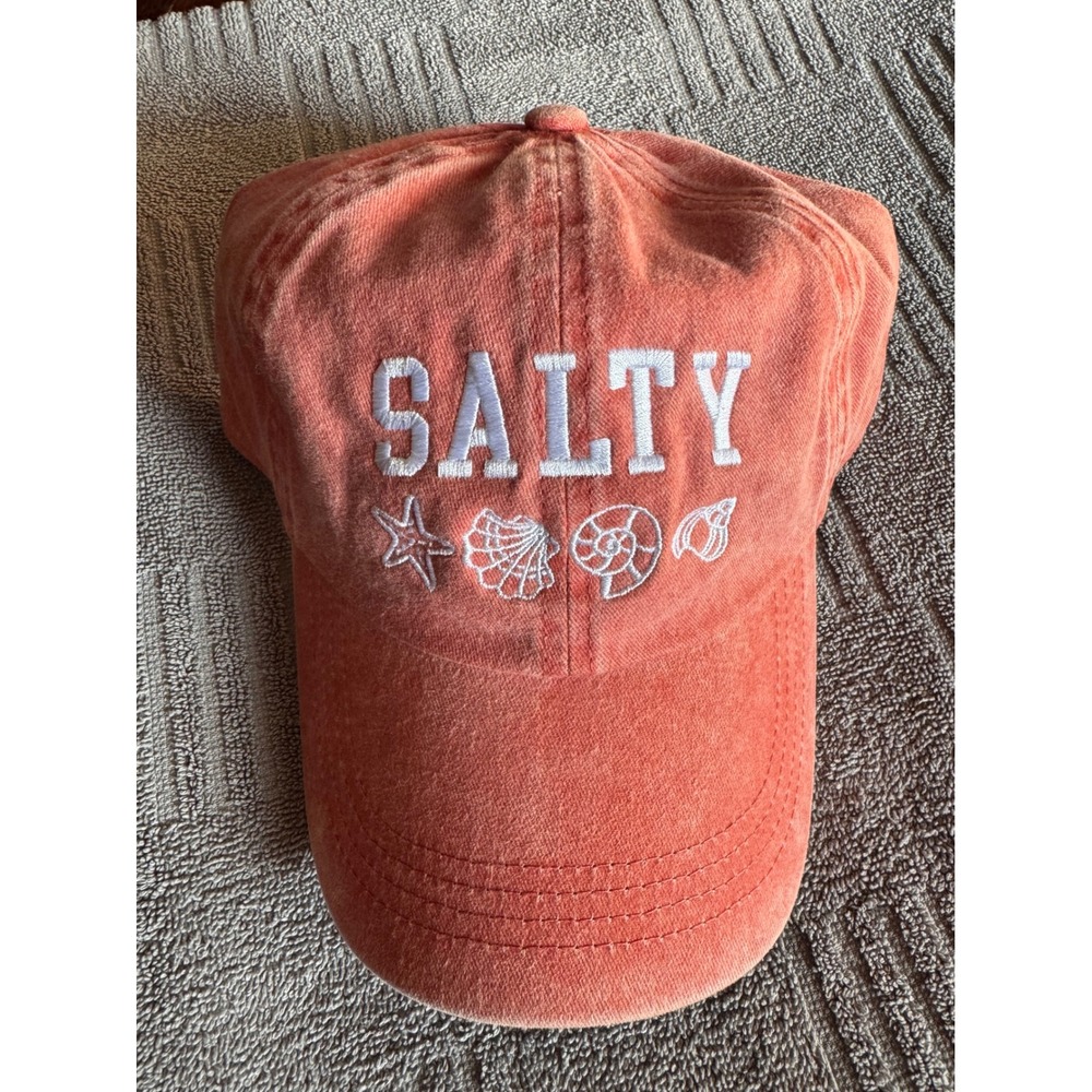 David and Young Salty Baseball Hat Burnt Orange Embroidered Beach Cap
NWT New